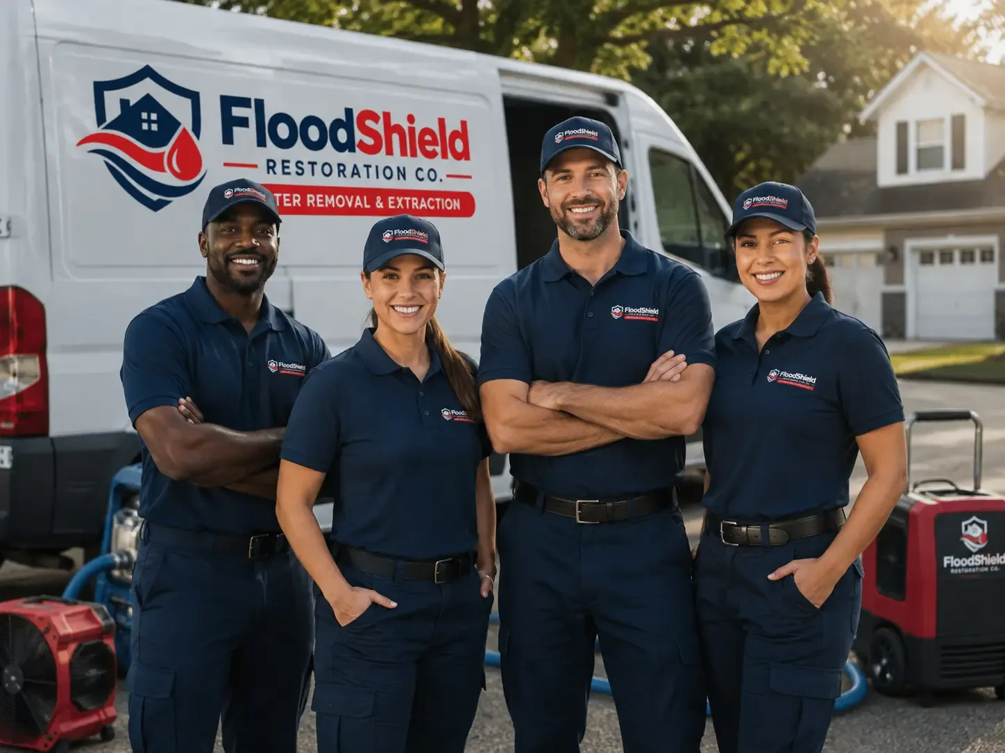 Flood Damage Restoration company in Couderay, WI